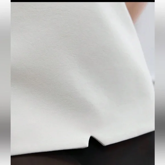 Missguided Longline strapless thick material fully lined tube top - white color - Picture 4 of 5